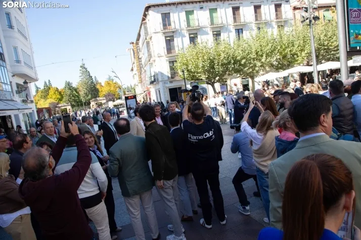 Visita de Feijóo a Soria