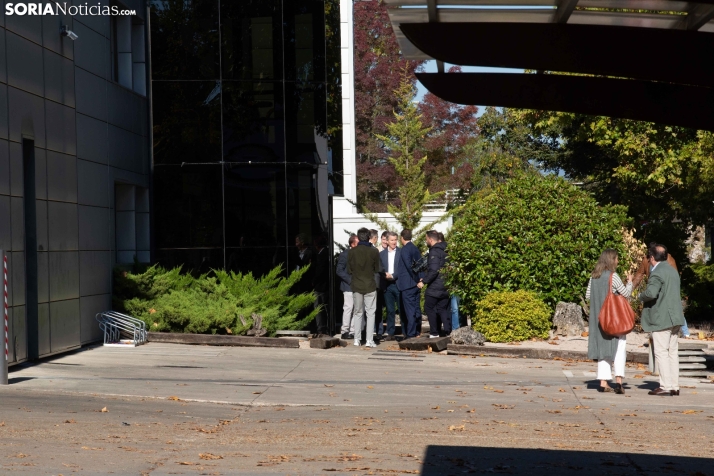 Visita de Feijóo a Soria