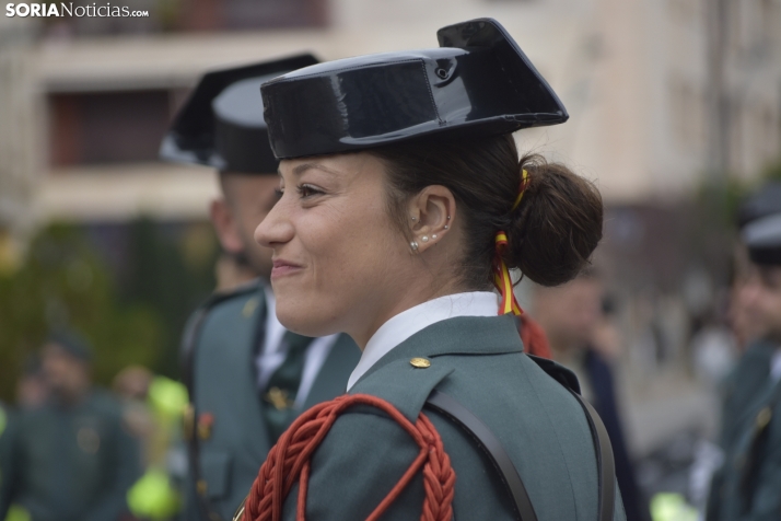 Actos de la Guardia Civil por el Día del Pilar en Soria. /Encarna Muñoz