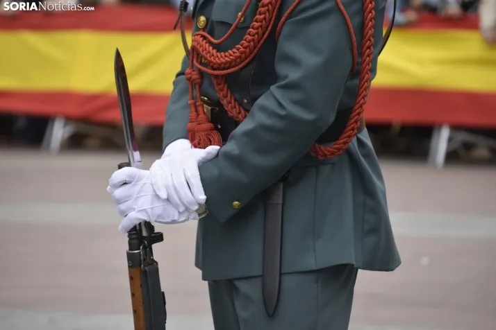 Actos de la Guardia Civil por el Día del Pilar en Soria. /Encarna Muñoz