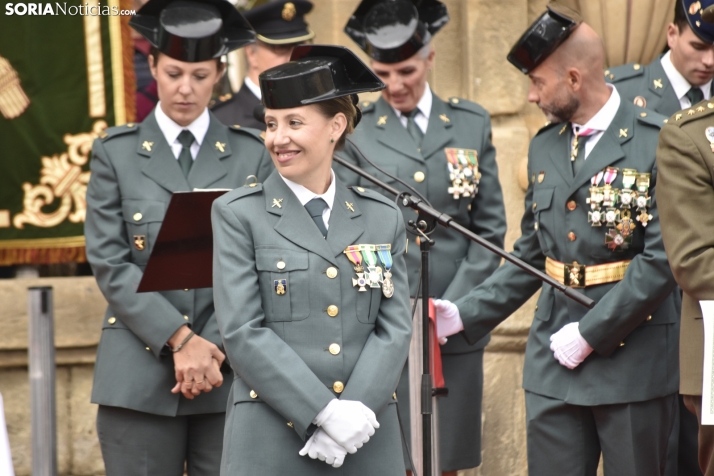 Actos de la Guardia Civil por el Día del Pilar en Soria. /Encarna Muñoz