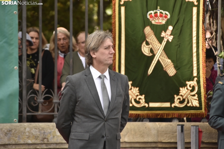 Actos de la Guardia Civil por el Día del Pilar en Soria. /Encarna Muñoz