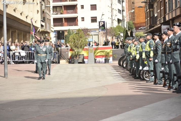 Actos de la Guardia Civil por el Día del Pilar en Soria. /Encarna Muñoz