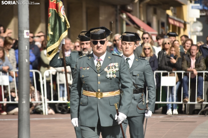 Actos de la Guardia Civil por el Día del Pilar en Soria. /Encarna Muñoz