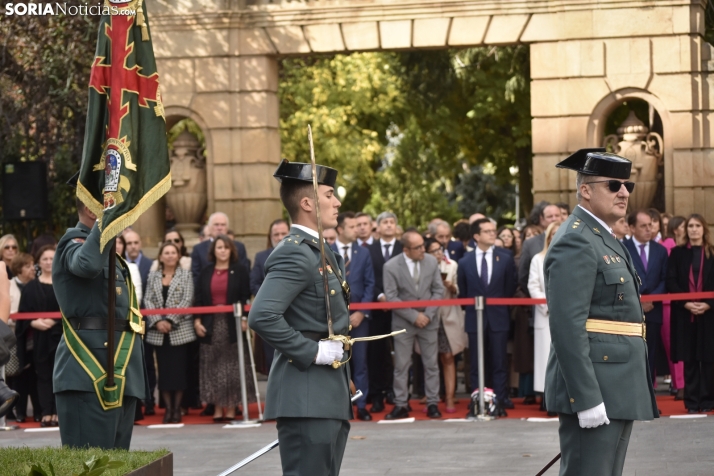 Actos de la Guardia Civil por el Día del Pilar en Soria. /Encarna Muñoz