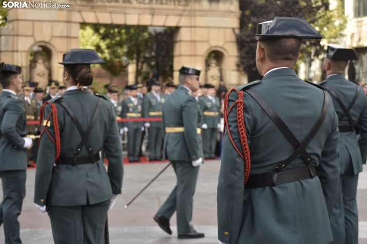 Actos de la Guardia Civil por el Día del Pilar en Soria. /Encarna Muñoz