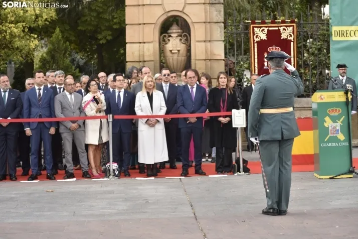 Actos de la Guardia Civil por el Día del Pilar en Soria. /Encarna Muñoz