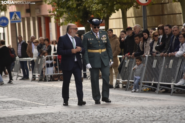 Actos de la Guardia Civil por el Día del Pilar en Soria. /Encarna Muñoz