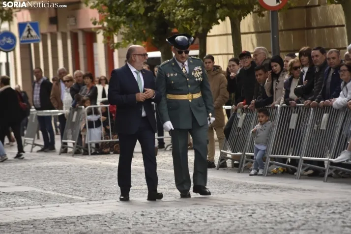 Actos de la Guardia Civil por el Día del Pilar en Soria. /Encarna Muñoz
