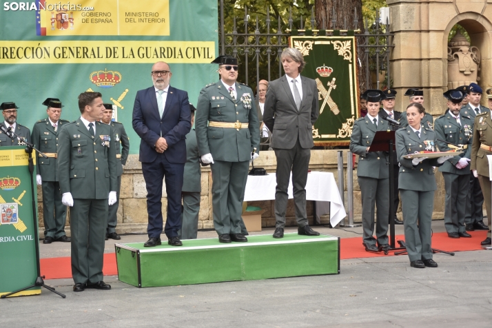 Actos de la Guardia Civil por el Día del Pilar en Soria. /Encarna Muñoz