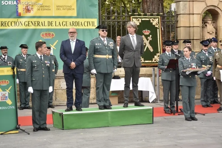 Actos de la Guardia Civil por el Día del Pilar en Soria. /Encarna Muñoz