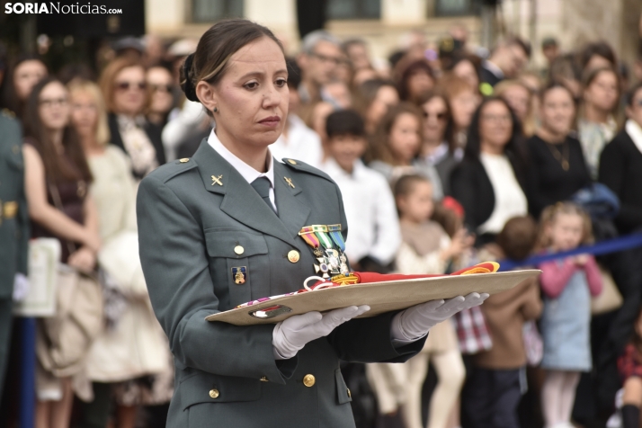 Actos de la Guardia Civil por el Día del Pilar en Soria. /Encarna Muñoz