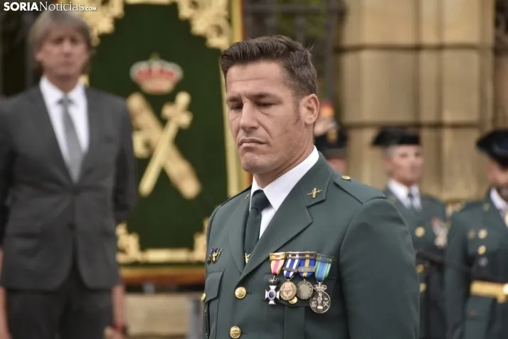 Actos de la Guardia Civil por el Día del Pilar en Soria. /Encarna Muñoz