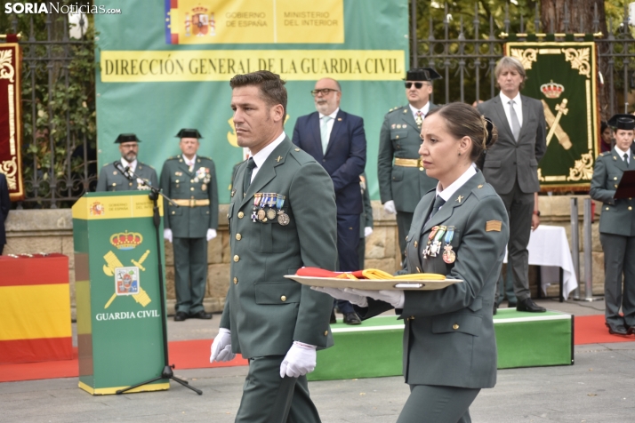 Actos de la Guardia Civil por el Día del Pilar en Soria. /Encarna Muñoz