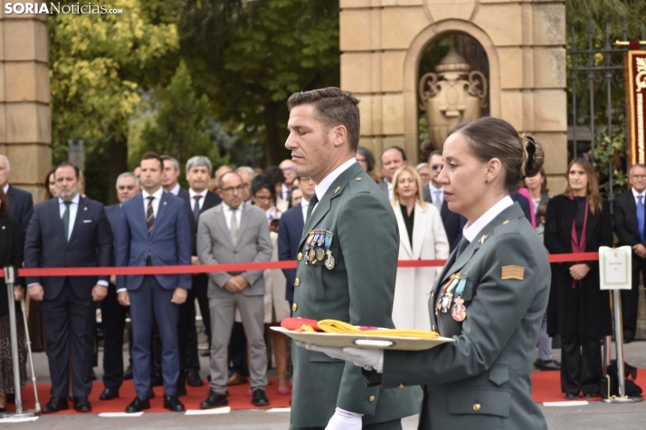 Actos de la Guardia Civil por el Día del Pilar en Soria. /Encarna Muñoz