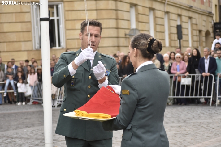 Actos de la Guardia Civil por el Día del Pilar en Soria. /Encarna Muñoz