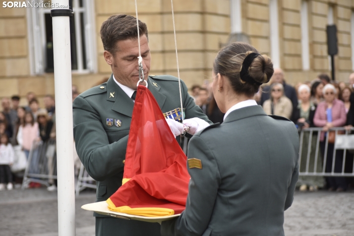 Actos de la Guardia Civil por el Día del Pilar en Soria. /Encarna Muñoz