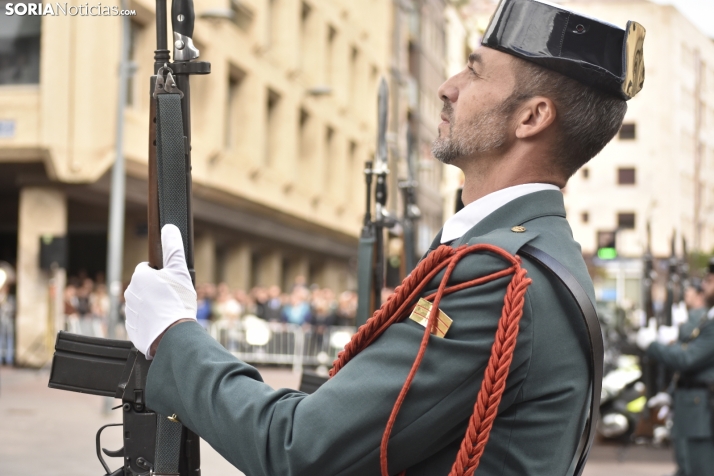 Actos de la Guardia Civil por el Día del Pilar en Soria. /Encarna Muñoz