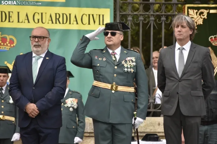 Actos de la Guardia Civil por el Día del Pilar en Soria. /Encarna Muñoz