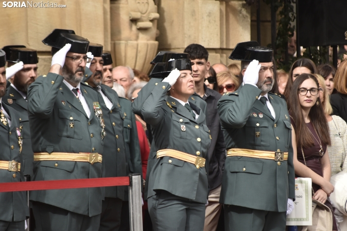 Actos de la Guardia Civil por el Día del Pilar en Soria. /Encarna Muñoz