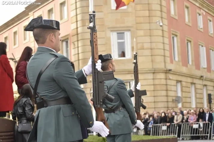 Actos de la Guardia Civil por el Día del Pilar en Soria. /Encarna Muñoz