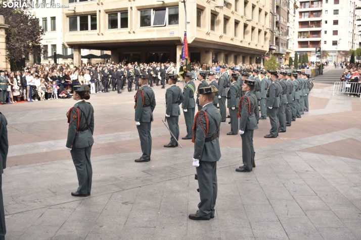 Actos de la Guardia Civil por el Día del Pilar en Soria. /Encarna Muñoz