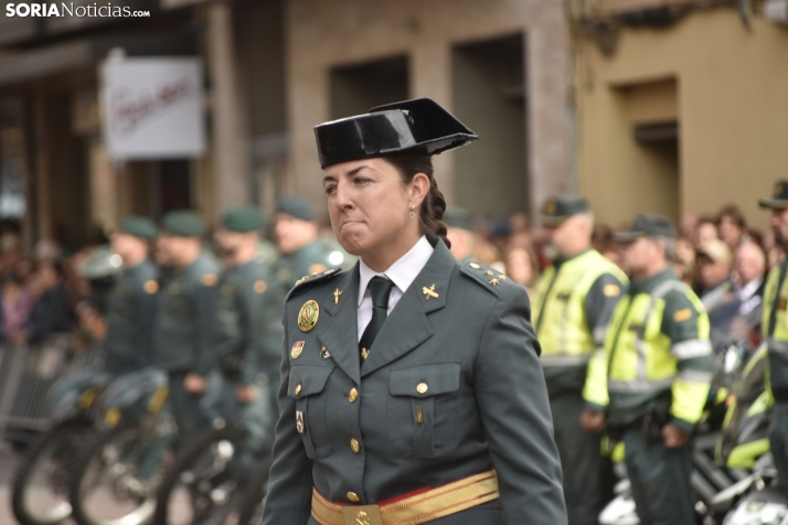 Actos de la Guardia Civil por el Día del Pilar en Soria. /Encarna Muñoz