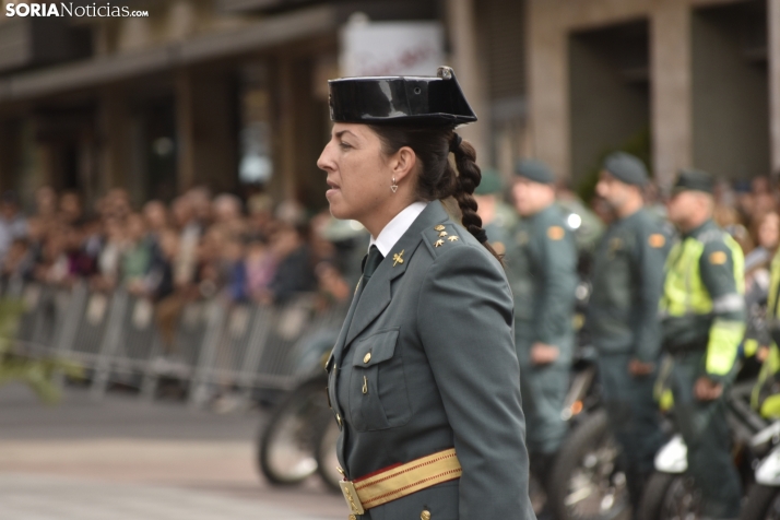 Actos de la Guardia Civil por el Día del Pilar en Soria. /Encarna Muñoz