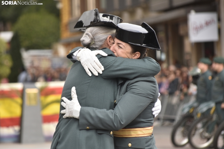 Actos de la Guardia Civil por el Día del Pilar en Soria. /Encarna Muñoz