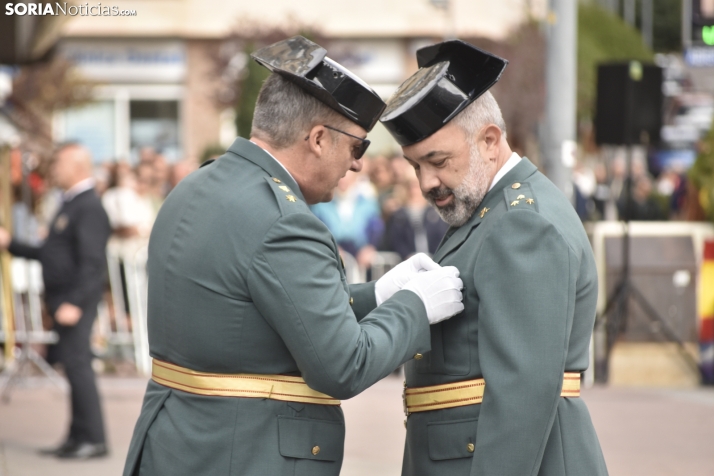 Actos de la Guardia Civil por el Día del Pilar en Soria. /Encarna Muñoz