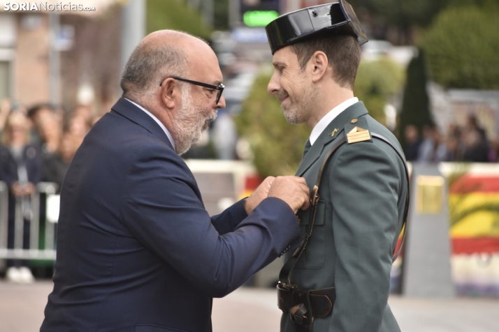 Actos de la Guardia Civil por el Día del Pilar en Soria. /Encarna Muñoz