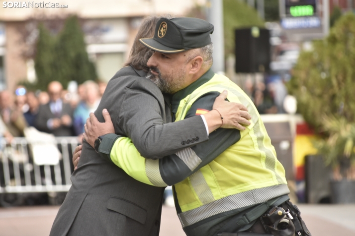 Actos de la Guardia Civil por el Día del Pilar en Soria. /Encarna Muñoz