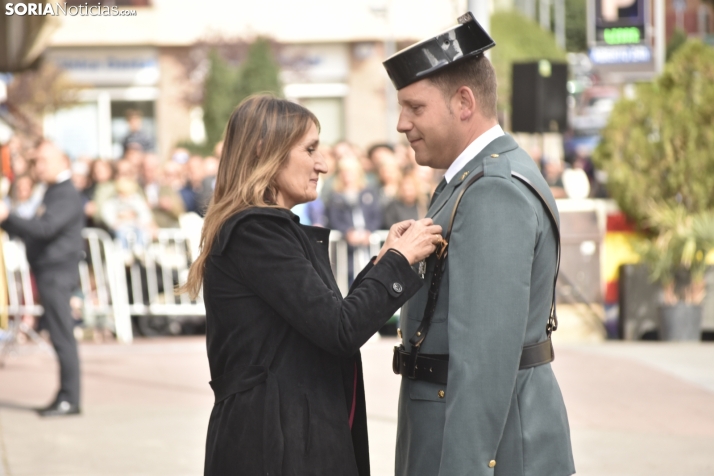 Actos de la Guardia Civil por el Día del Pilar en Soria. /Encarna Muñoz