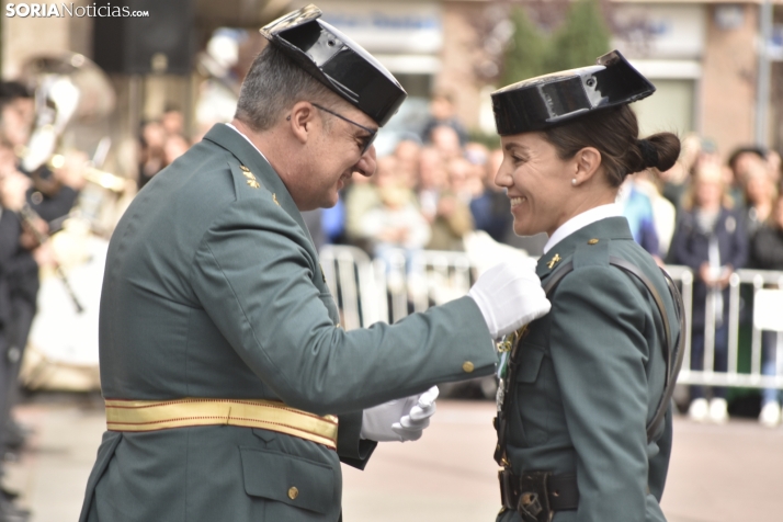 Actos de la Guardia Civil por el Día del Pilar en Soria. /Encarna Muñoz