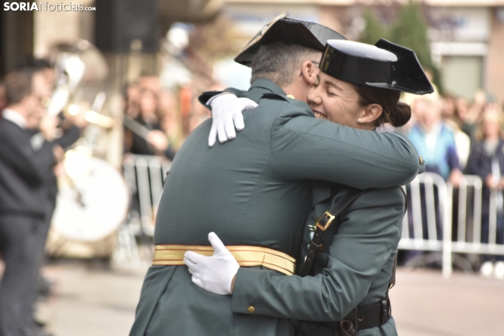 Actos de la Guardia Civil por el Día del Pilar en Soria. /Encarna Muñoz