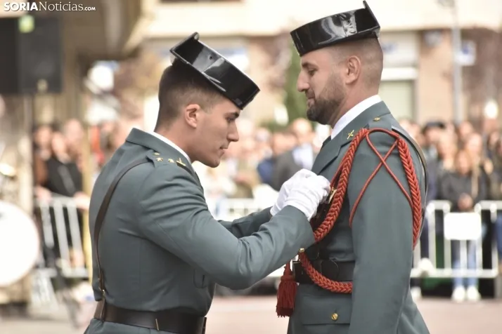 Actos de la Guardia Civil por el Día del Pilar en Soria. /Encarna Muñoz
