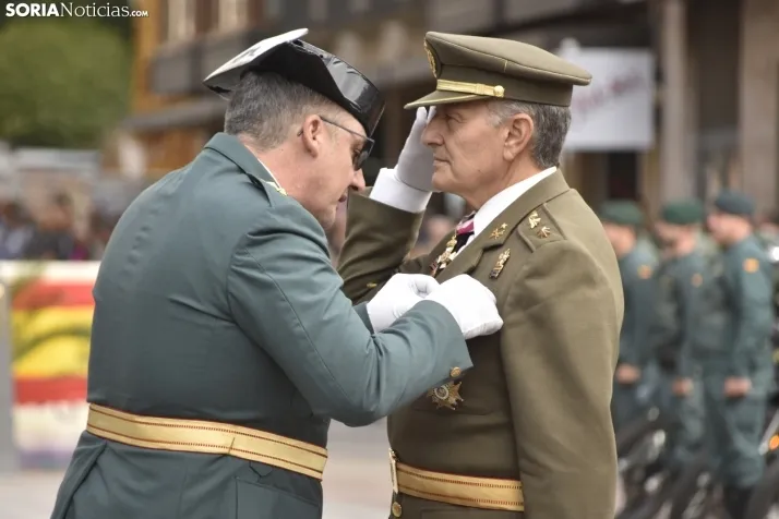 Actos de la Guardia Civil por el Día del Pilar en Soria. /Encarna Muñoz