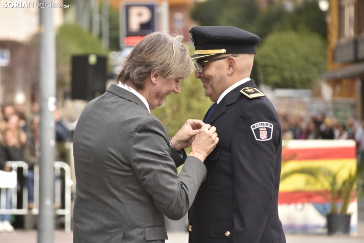 Actos de la Guardia Civil por el Día del Pilar en Soria. /Encarna Muñoz