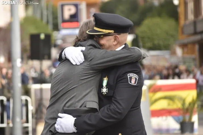 Actos de la Guardia Civil por el Día del Pilar en Soria. /Encarna Muñoz