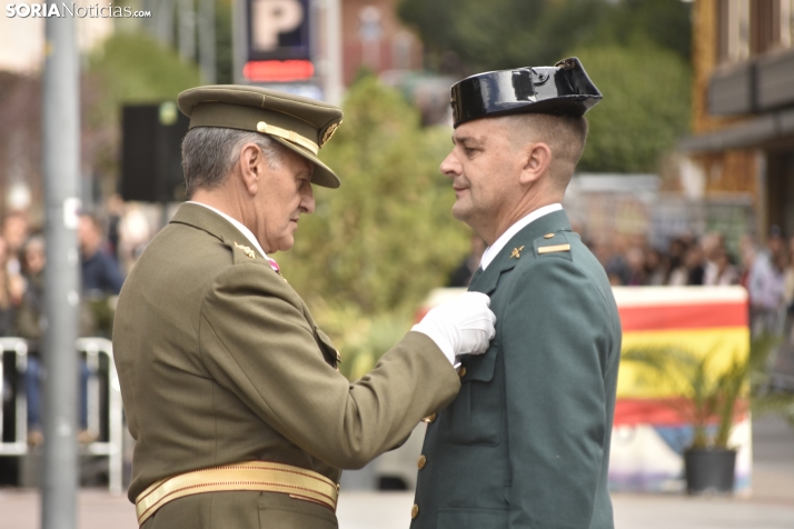 Actos de la Guardia Civil por el Día del Pilar en Soria. /Encarna Muñoz