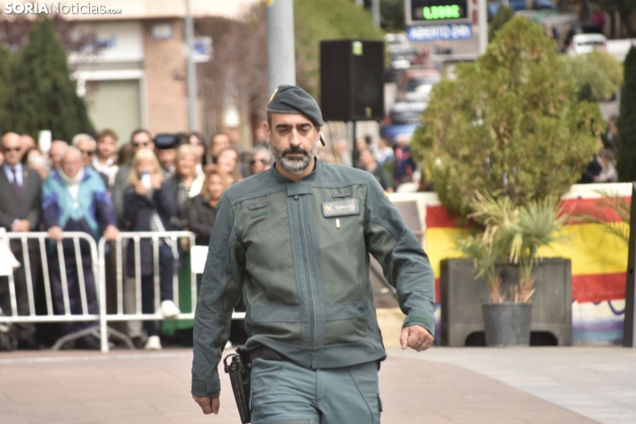 Actos de la Guardia Civil por el Día del Pilar en Soria. /Encarna Muñoz