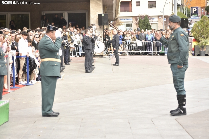 Actos de la Guardia Civil por el Día del Pilar en Soria. /Encarna Muñoz