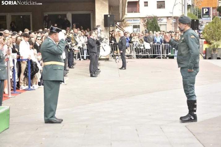 Actos de la Guardia Civil por el Día del Pilar en Soria. /Encarna Muñoz