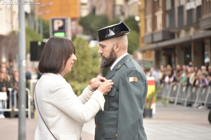 Actos de la Guardia Civil por el Día del Pilar en Soria. /Encarna Muñoz