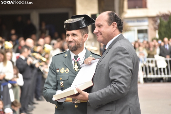 Actos de la Guardia Civil por el Día del Pilar en Soria. /Encarna Muñoz