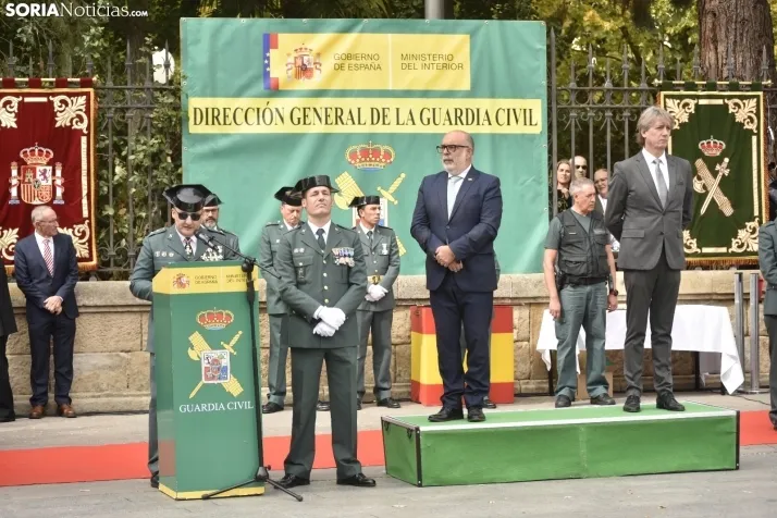 Actos de la Guardia Civil por el Día del Pilar en Soria. /Encarna Muñoz