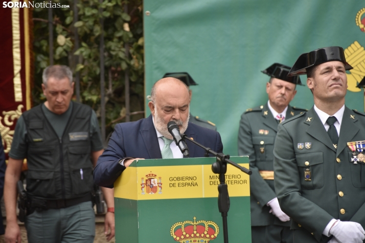Actos de la Guardia Civil por el Día del Pilar en Soria. /Encarna Muñoz