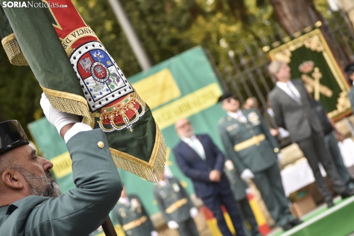 Actos de la Guardia Civil por el Día del Pilar en Soria. /Encarna Muñoz