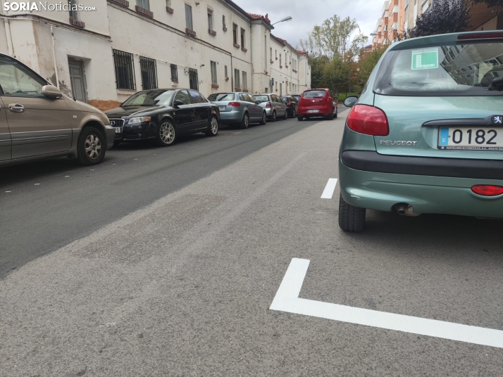 Nuevas plazas de aparcamiento.