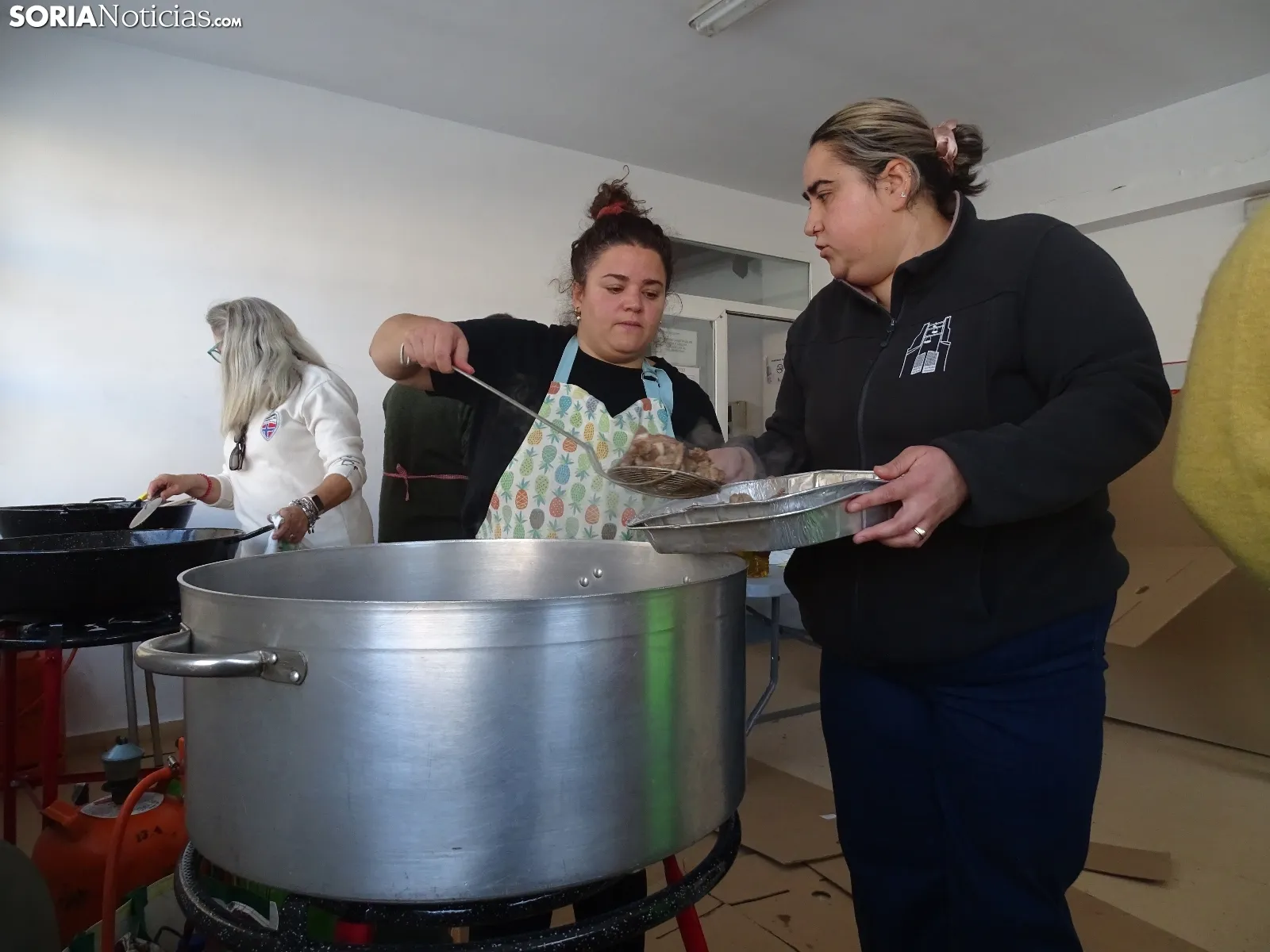 Una imagen de la jornada de este sábado en San Pedro Manrique. /PC